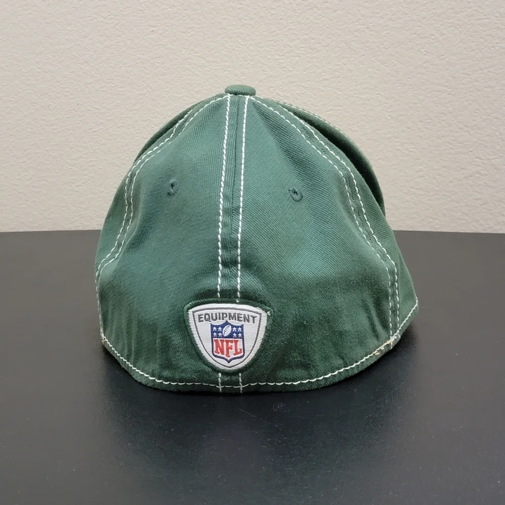 Reebok Green‎ Bay Packers Flexfit Proback On-Field Fitmax 70 Hat Men's Size L/XL